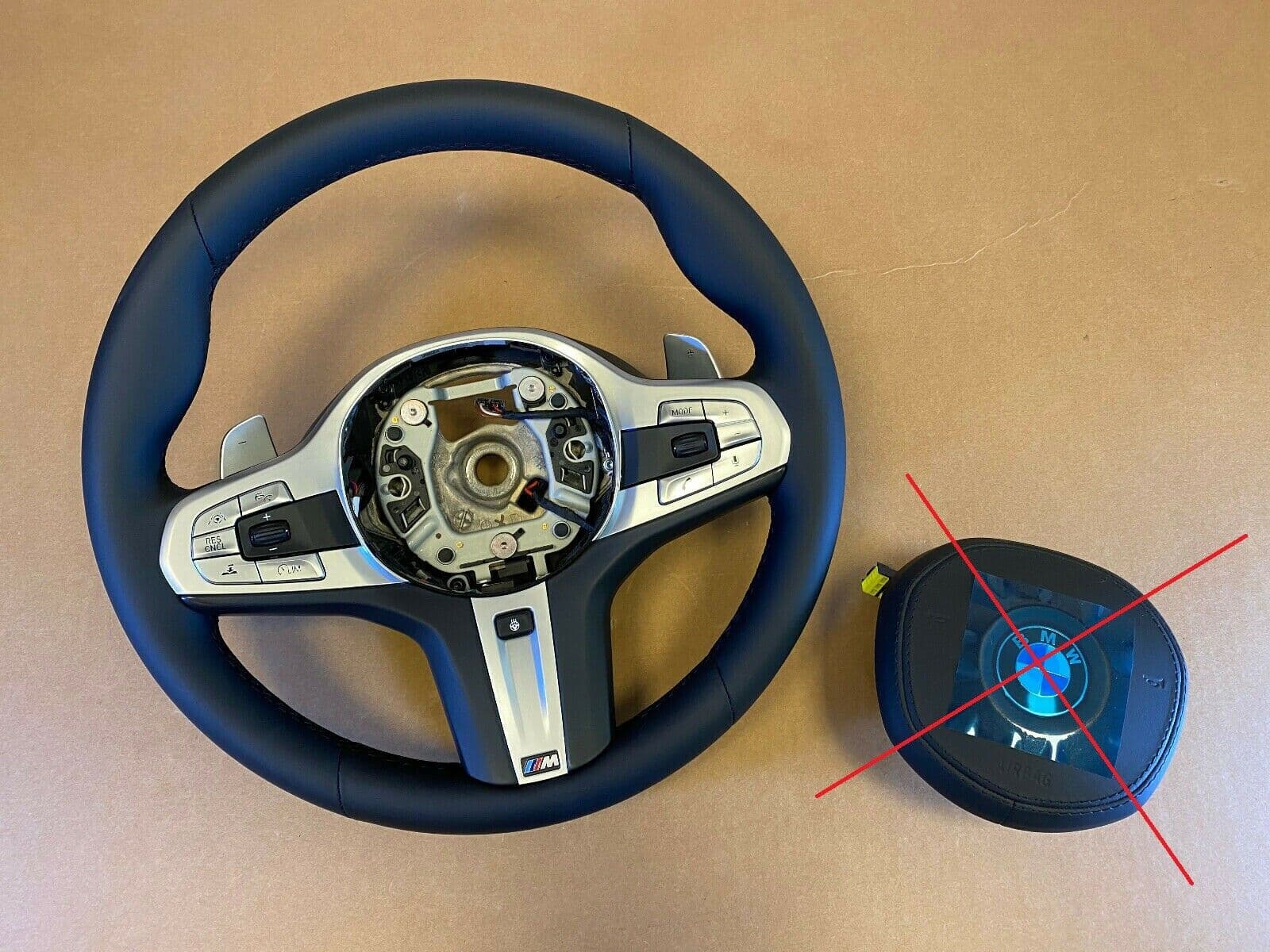 BMW BMW 7 G11 G12 GENUINE USA M Steering Wheel Shift Paddles HEATING ASSIST+ VIBRO