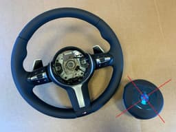BMW BMW F23 F30 F31 F34 F32 F33 F36 USA M Steering Wheel PADDLE VIBRO HEATED ASSIST+ — thumbnail 1
