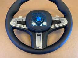 BMW BMW 7 G11 G12 GENUINE USA M Steering Wheel Shift Paddles HEATING ASSIST+ VIBRO — thumbnail 5