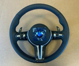 BMW BMW F15 F16 F25 F26 F39 F45 F48 USA M Steering Wheel CARBON VIBRO ACC M PADDLES — thumbnail 2