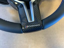 BMW BMW F15 F16 F25 F26 F39 F45 F48 USA M Steering Wheel CARBON VIBRO ACC M PADDLES — thumbnail 5
