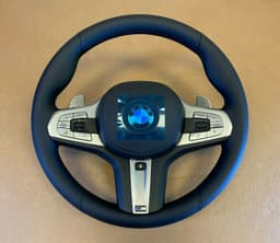 BMW BMW 7 G11 G12 GENUINE USA M Steering Wheel Shift Paddles HEATING ASSIST+ VIBRO — thumbnail 2