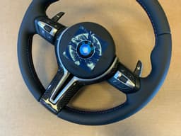 BMW BMW F15 F16 F25 F26 F39 F45 F48 USA M Steering Wheel CARBON VIBRO ACC M PADDLES — thumbnail 10