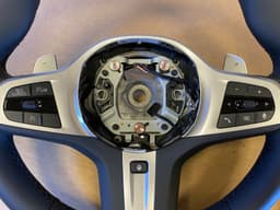 BMW BMW 5 6 X3 X4 G30 G31 G38 G32 G01 G02 LCI EU OEM M Steering Wheel Paddle HEATING — thumbnail 7