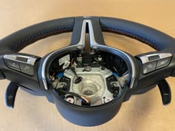 BMW BMW M5 M6 F10 F06 F12 F13 OEM USA M Sport Steering Wheel Paddles Vibro — thumbnail 8