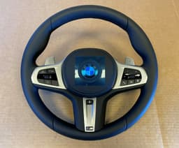 BMW BMW 5 6 X3 X4 G30 G31 G38 G32 G01 G02 LCI EU OEM M Steering Wheel Paddle HEATING — thumbnail 2