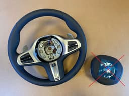 BMW BMW 1 2 3 Z4 F40 F44 G20 G21 G29 USA M Steering Wheel Paddles HEATING VIBRO ACC — thumbnail 1