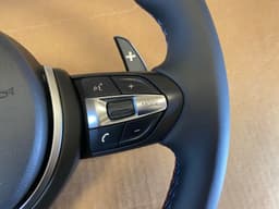 BMW BMW M5 M6 F10 F06 F12 F13 OEM USA M Sport Steering Wheel Paddles Vibro — thumbnail 4