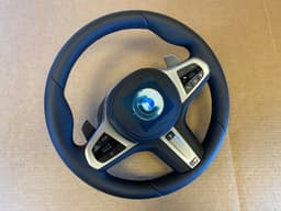 BMW BMW 5 6 X3 X4 G30 G31 G38 G32 G01 G02 LCI EU OEM M Steering Wheel Paddle HEATING — thumbnail 9