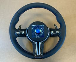 BMW BMW F15 F16 F25 F26 F39 F45 F48 OEM USA M Steering Wheel CARBON M PADDLES — thumbnail 2