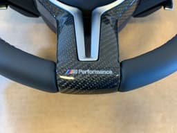BMW BMW F15 F16 F25 F26 F39 F45 F48 OEM USA M Steering Wheel CARBON M PADDLES — thumbnail 5