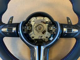 BMW BMW F15 F16 F25 F26 F39 F45 F48 OEM USA M Steering Wheel CARBON M PADDLES — thumbnail 7