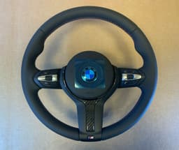 BMW BMW F15 F16 F25 F26 F39 F45 F48 GENUINE USA M Steering Wheel CARBON VIBRO — thumbnail 2