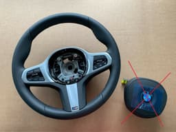 BMW BMW LCI 5 G30 G31 6 G32 X3 G01 X4 G02 GENUINE USA M Steering Wheel VIBRO — thumbnail 1