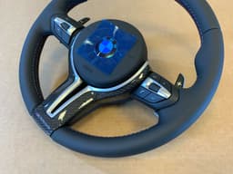 BMW BMW F15 F16 F25 F26 F39 F45 F48 OEM USA M Steering Wheel CARBON VIBRO M PADDLES — thumbnail 10
