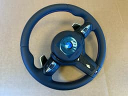 BMW BMW F15 F16 F25 F26 F39 F45 F48 USA OEM M Steering Wheel PADDLES HEATING CARBON — thumbnail 9
