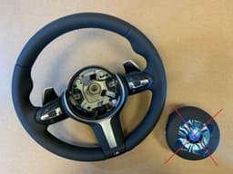 BMW BMW F20 F21 F22 F30 F31 F32 F33 F34 F36 F48 F39 M Steering Wheel PADDLES HEATING — thumbnail 1