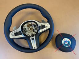 BMW BMW 7 G11 G12 GENUINE EU M Steering Wheel Shift Paddles HEATING VIBRO — thumbnail 1