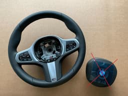 BMW BMW LCI 5 G30 G31 G38 6 G32 X3 G01 G08 X4 G02 OEM EU M Steering Wheel VIBRO ACC — thumbnail 1