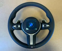 BMW BMW F15 F16 F22 F23 F30 F31 F32 F33 F34 M Steering Wheel Paddels HEATING M Stit. — thumbnail 2