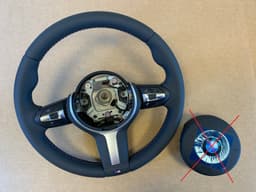 BMW BMW F15 F16 F20 F22 F25 F26 F30 F31 F32 F33 M Steering Wheel VIBRO M STITCHES — thumbnail 1
