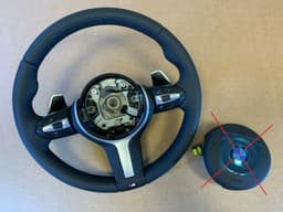 BMW BMW F22 F23 F30 F31 F32 F33 F34 F36 USA OEM M Steering Wheel Paddles VIBRO — thumbnail 1