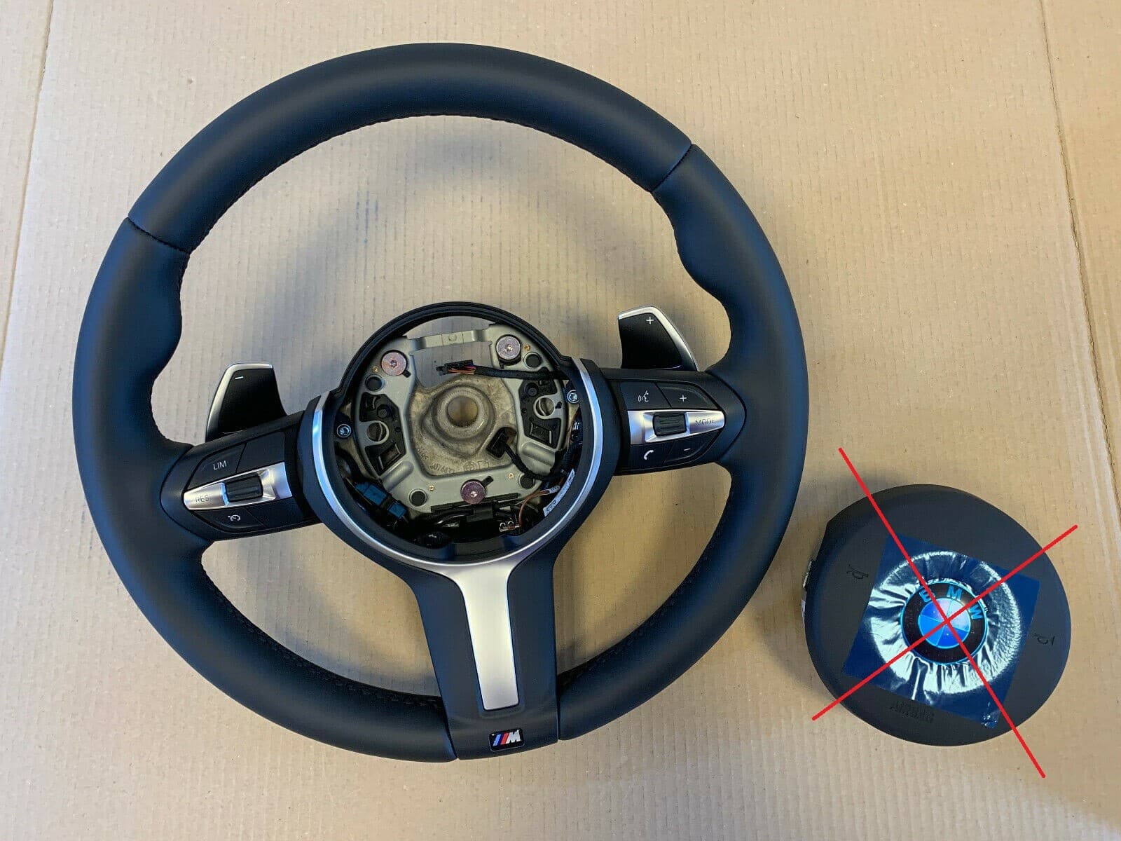 BMW F15 F16 F20 F22 F25 F26 F30 F31 F32 F33 F39 M Steering Wheel Paddles VIBRO