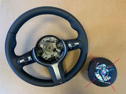 BMW BMW F15 F16 F20 F21 F22 F25 F26 F30 F31 F32 F33 F34 OEM M Steering Wheel VIBRO — thumbnail 1