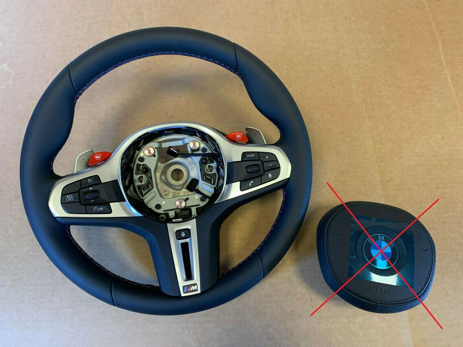 BMW BMW M5 F90 X3M F97 X4M F98 GENUINE USA M Steering Wheel HEATING NEW