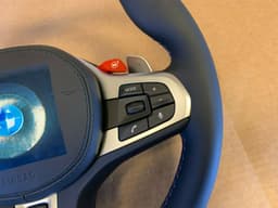 BMW BMW M5 F90 X3M F97 X4M F98 GENUINE USA M Steering Wheel HEATING NEW — thumbnail 4