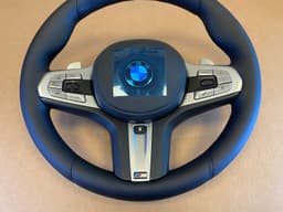 BMW BMW 7 G11 G12 GENUINE M Steering Wheel Shift Paddles HEATING ACC — thumbnail 5