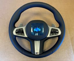 BMW BMW 5 G30 G31 G38 6 G32 X3 G01 G08 X4 G02 GENUINE LCI M Steering Wheel — thumbnail 2