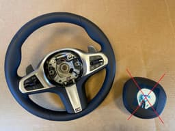 BMW BMW 5 G30 G31 G38 6 G32 X3 G01 G08 X4 G02 GENUINE LCI M Steering Wheel VIBRO — thumbnail 1