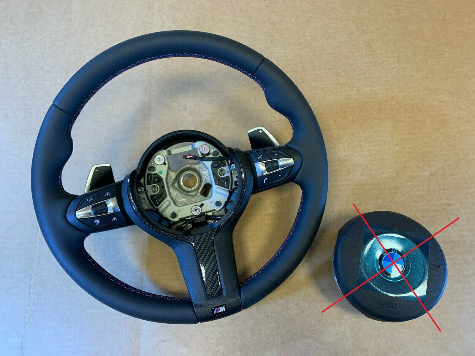 BMW BMW F01 F02 F03 F04 F06 F07 F10 F11 F12 F13 OEM M Steering Wheel Paddles ACC