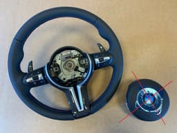 BMW BMW F15 F16 F20 F22 F25 F26 F30 F31 F32 F33 M Steering Wheel CARBON VIBRO ACC — thumbnail 1