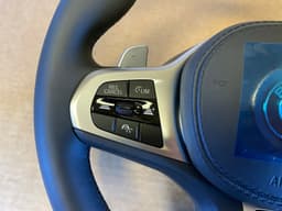 BMW BMW 5 6 X3 X4 G30 G31 G38 G32 G01 G02 LCI M Steering Wheel Paddles HEATED ACC — thumbnail 3