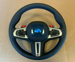BMW BMW M5 F90 X3M F97 X4M F98 GENUINE EU M Steering Wheel ACC NEW — thumbnail 2