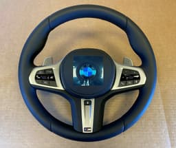 BMW BMW 5 6 X3 X4 G30 G31 G38 G32 G01 G02 LCI M Steering Wheel Paddles HEATED ACC — thumbnail 2