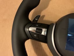 BMW BMW F15 F16 F20 F22 F25 F26 F30 F31 F32 F33 OEM M Steering Wheel M3 Paddle Vibro — thumbnail 3