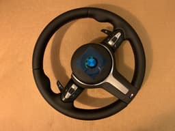 BMW BMW F15 F16 F20 F22 F25 F26 F30 F31 F32 F33 OEM M Steering Wheel M3 Paddle Vibro — thumbnail 9