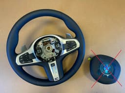 BMW BMW 5 G30 G31 G38 6 G32 X3 G01 X4 G02 USA OEM M Steering Wheel HEATING ASSIST+ — thumbnail 1