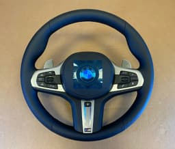 BMW BMW 5 G30 G31 G38 6 G32 X3 G01 X4 G02 USA OEM M Steering Wheel HEATING ASSIST+ — thumbnail 2