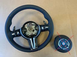 BMW BMW F01 F02 F03 F04 F06 F07 F10 F11 F12 F13 M Steering Wheel Paddle CARBON ACC — thumbnail 1