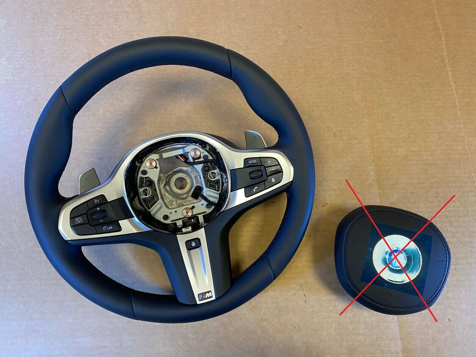 BMW BMW 5 6 X3 X4 G30 G31 G32 G01 G02 G08 OEM EU M Steering Wheel Paddles HEATING