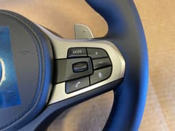 BMW BMW 5 6 X3 X4 G30 G31 G32 G01 G02 G08 OEM EU M Steering Wheel Paddles HEATING — thumbnail 4
