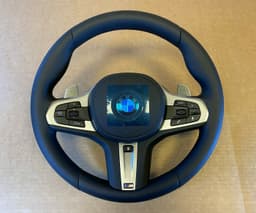 BMW BMW 5 6 X3 X4 G30 G31 G32 G01 G02 G08 OEM EU M Steering Wheel Paddles HEATING — thumbnail 2