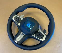 BMW BMW 5 G30 G31 G38 6 G32 X3 G01 X4 G02 USA OEM M Steering Wheel HEATING ASSIST+ — thumbnail 10