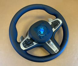 BMW BMW 5 G30 G31 G38 6 G32 X3 G01 X4 G02 USA OEM M Steering Wheel HEATING ASSIST+ — thumbnail 9