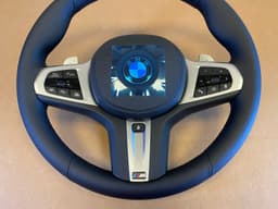 BMW BMW 5 6 X3 X4 G30 G31 G32 G01 G02 LCI USA M Steering Wheel HEATED ASSIST VIBRO — thumbnail 5