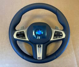 BMW BMW 5 6 X3 X4 G30 G31 G38 G32 G01 G02 LCI M Steering Wheel Paddle HEATING VIBRO — thumbnail 2